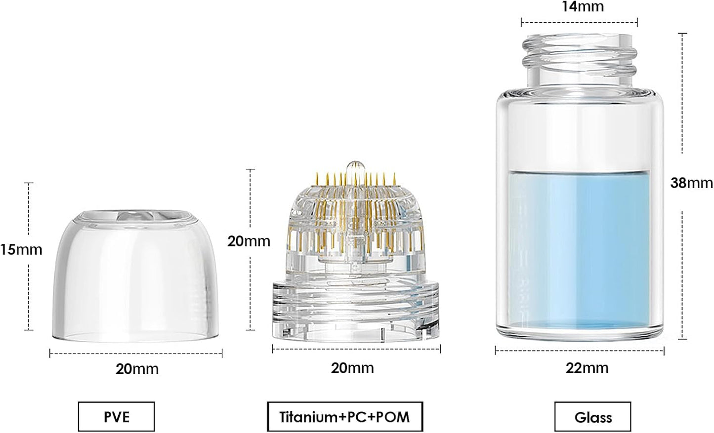 Hydra Needle 20 Microneedling With 6pcs Replacement Head