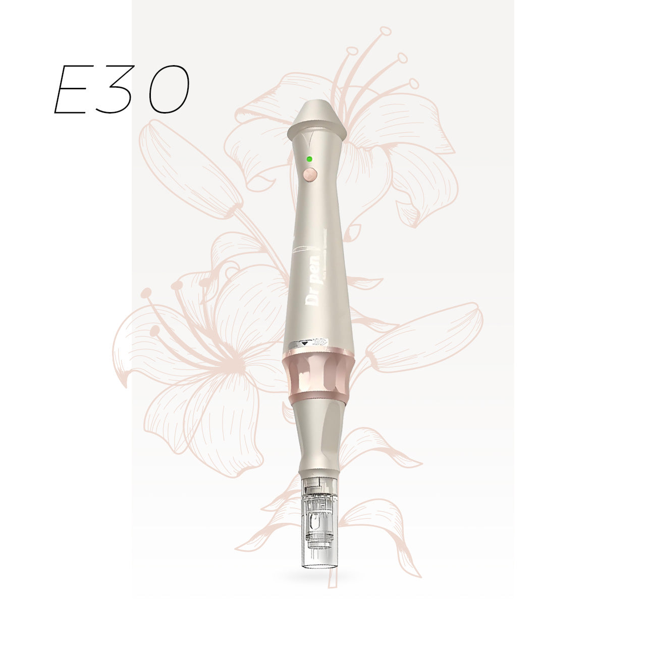 Dr. Pen E30 Wireless Microneedling Pen With 2pcs Cartridges