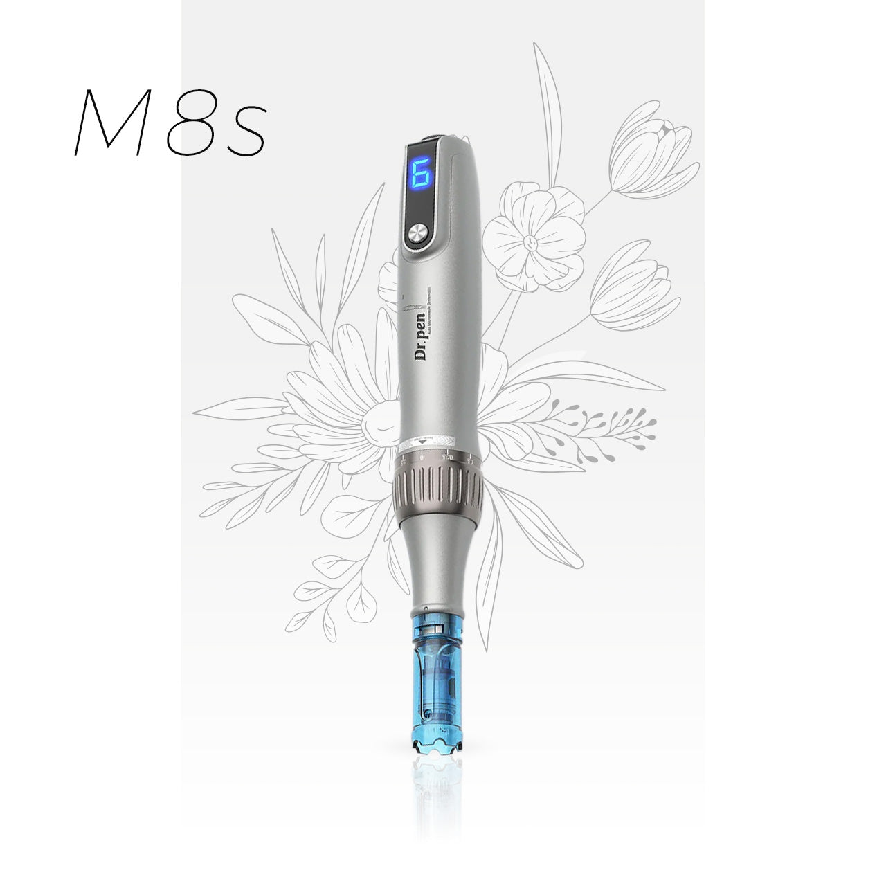 Dr. Pen M8S Microneedling Pen with 10PCS Cartridges
