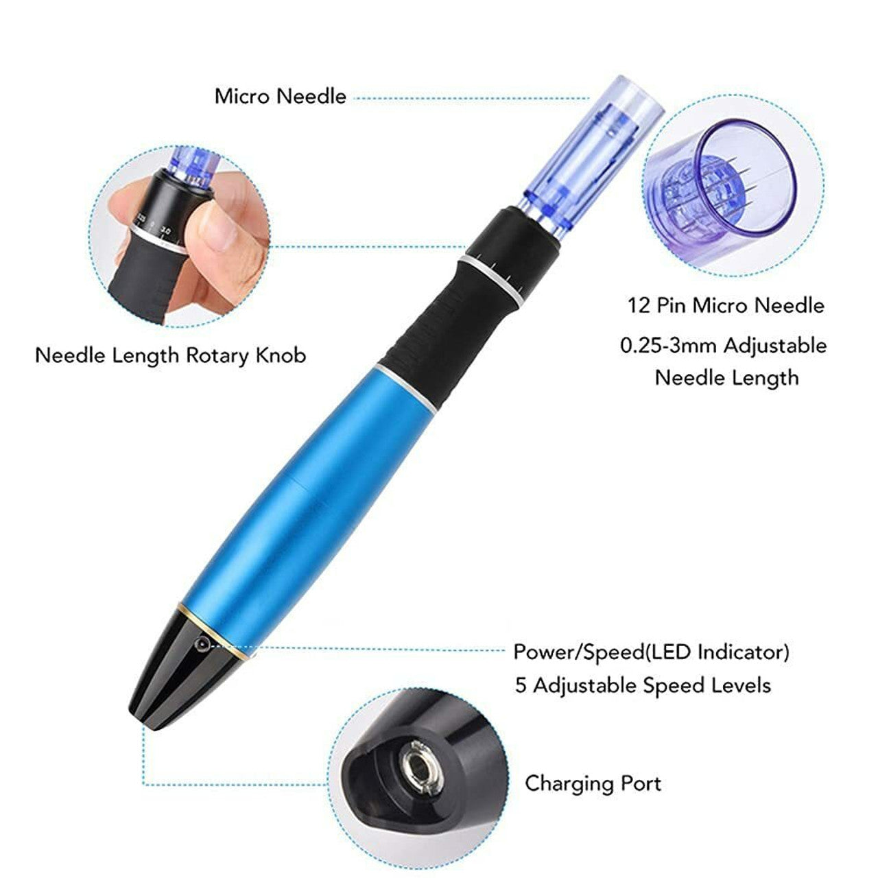 Dr Pen Ultima A1 Wireless Microneedling Pen With 30pcs Cartridges