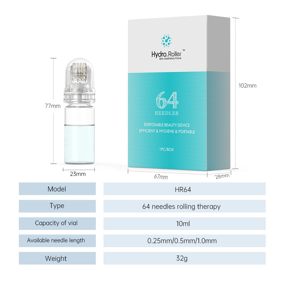 Hydra Needle 64 Derma Stamp With 2pcs Replacement Head