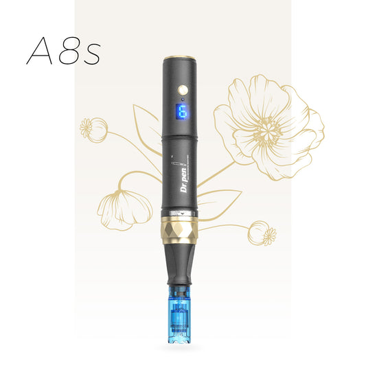 Dr. Pen A8S Ultima Pro Microneedling Pen -Giveaway 10x18pin Replacement Cartridges