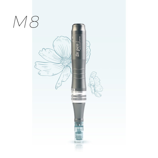Dr. Pen Microneedling M8 with Battery and Digital Display With 10pcs Replacement Cartridges