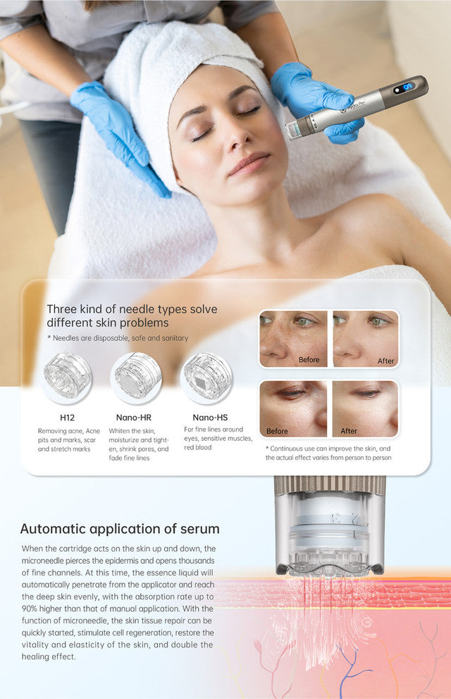 Dr. Pen Hydra H3 Pen All In One Microneedling Device With 30pcs Cartridges