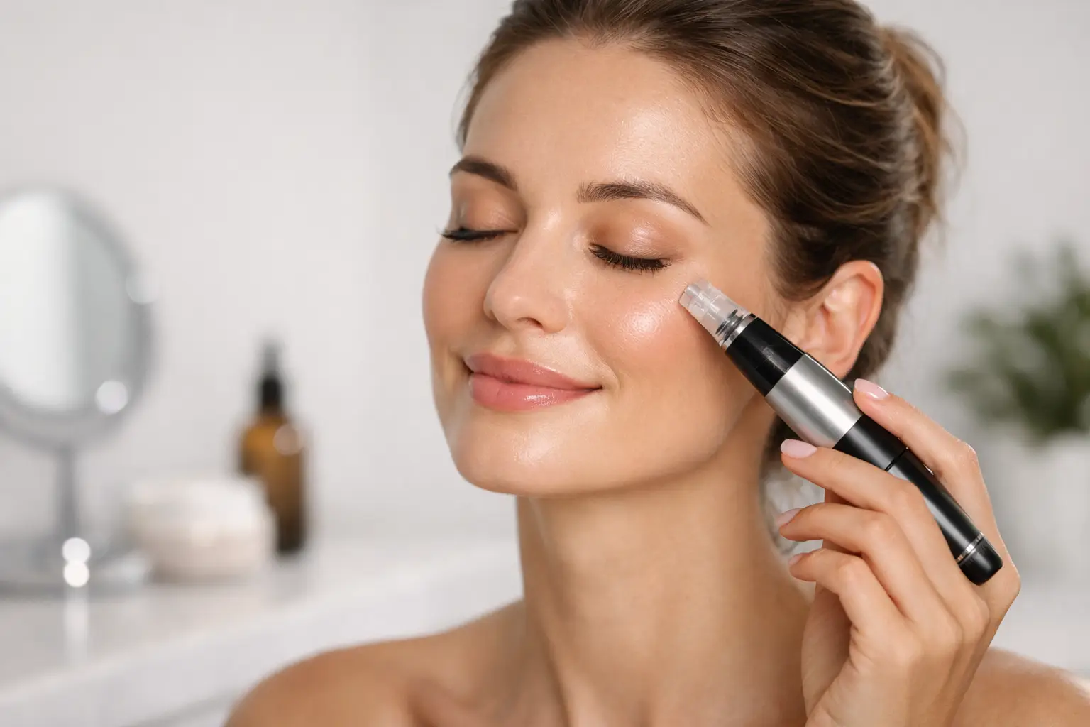 Microneedling for Fine Lines at Home Microneedling for Fine Lines at Home