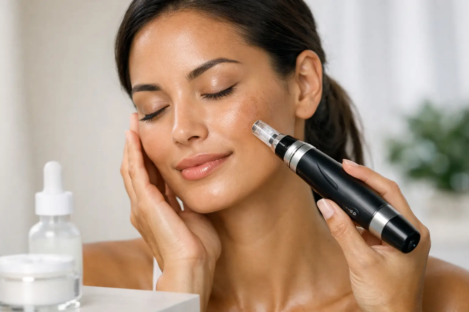 Microneedling for Hyperpigmentation at Home Microneedling for Hyperpigmentation at Home