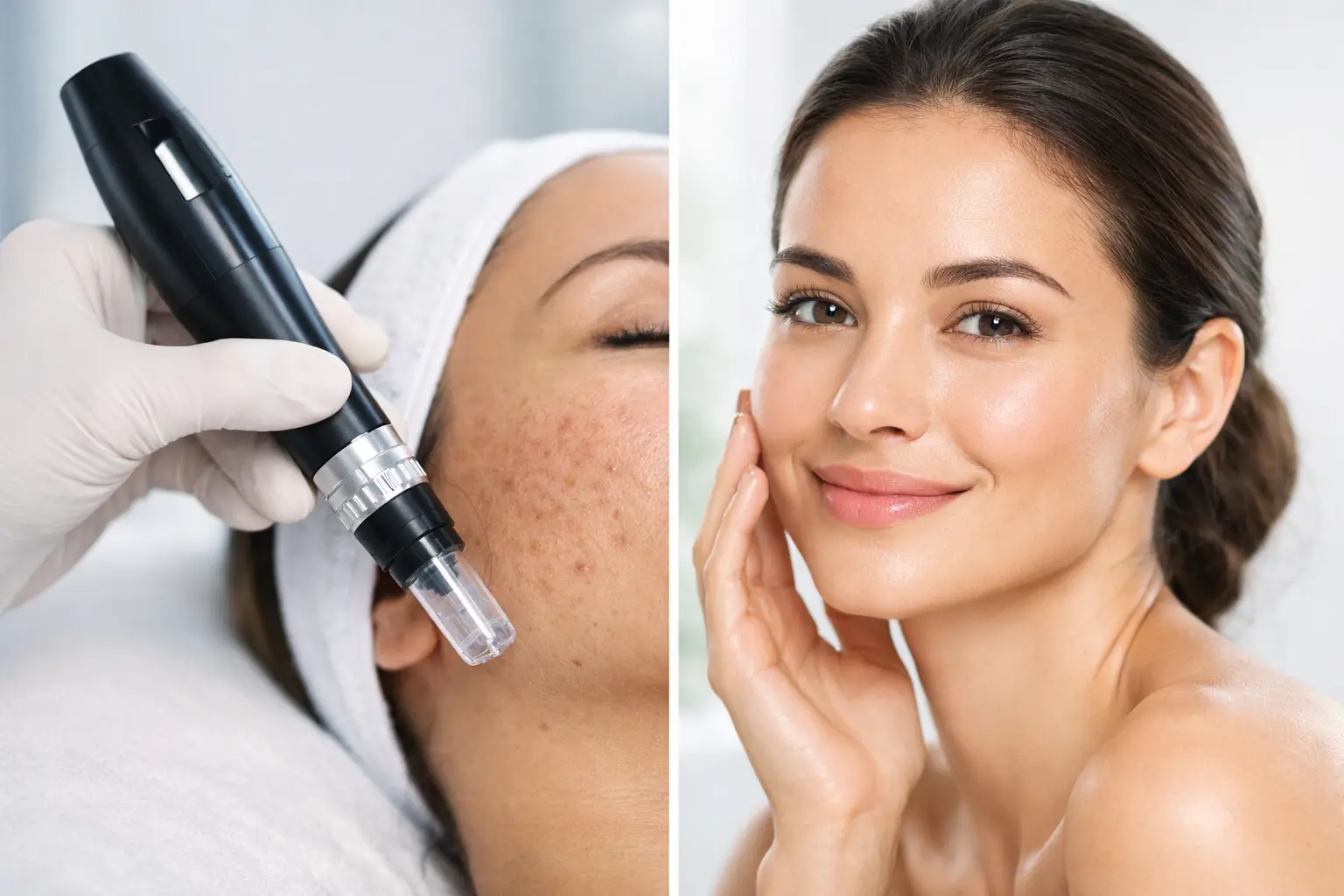 How to Fade Acne Scars With Microneedling